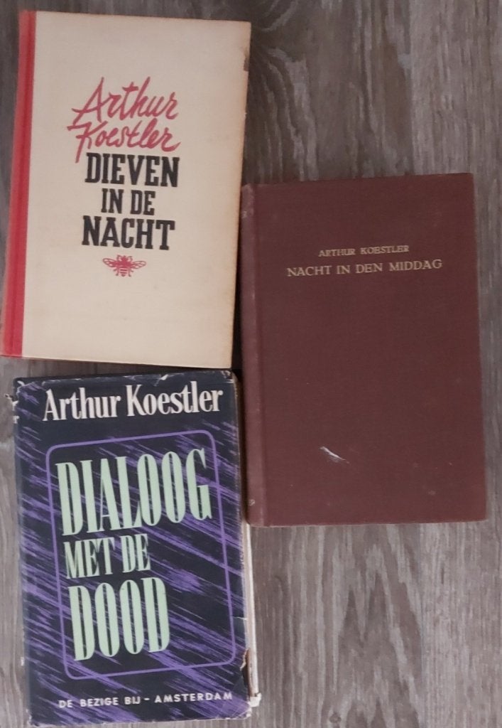 Arthur Koestler, 2 boeken., Gelezen, Arthur Koestler, Ophalen of Verzenden, Nederland