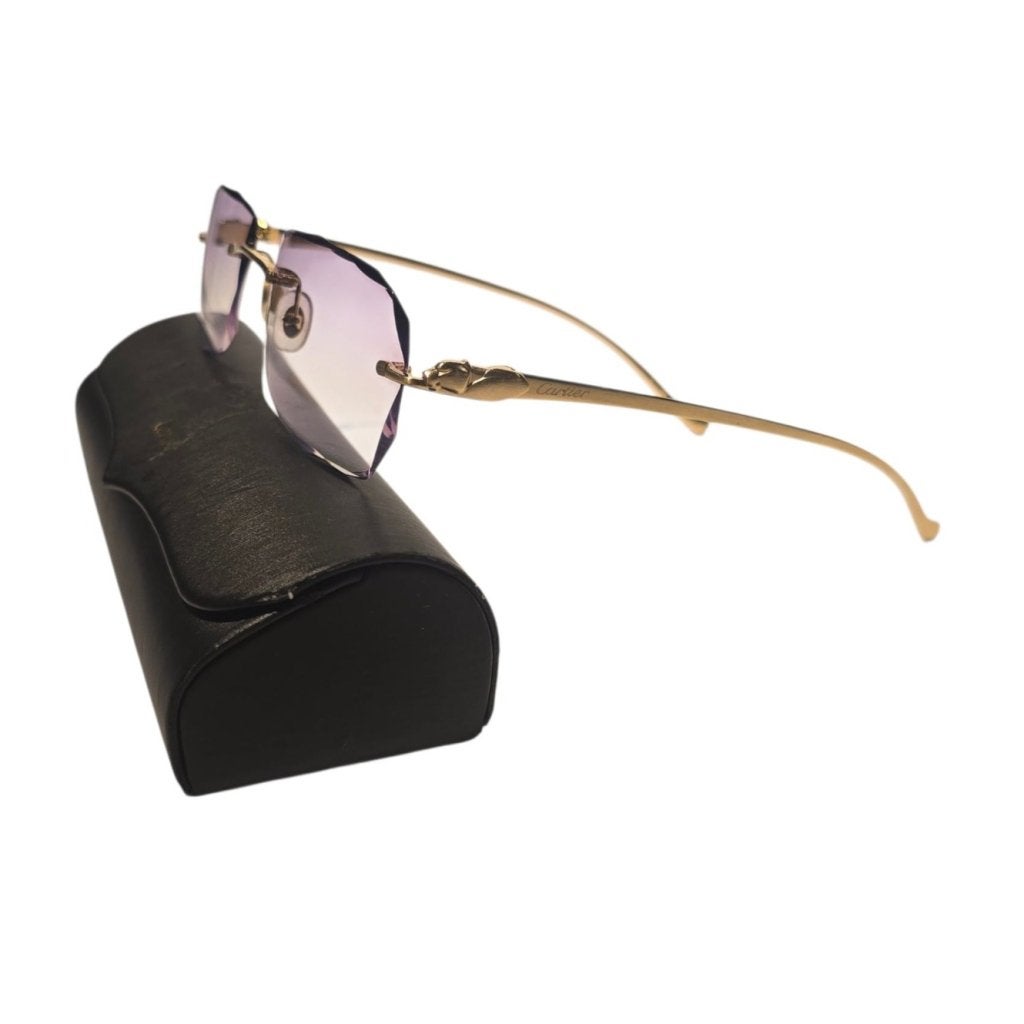Cartier CT00610 Gold Panthere Bril 135 | Nette Staat, Sieraden, Tassen en Uiterlijk, Cartier, Gebruikt, Support@cartier.com, 13 Rue de la Paix, 75002 Paris
France