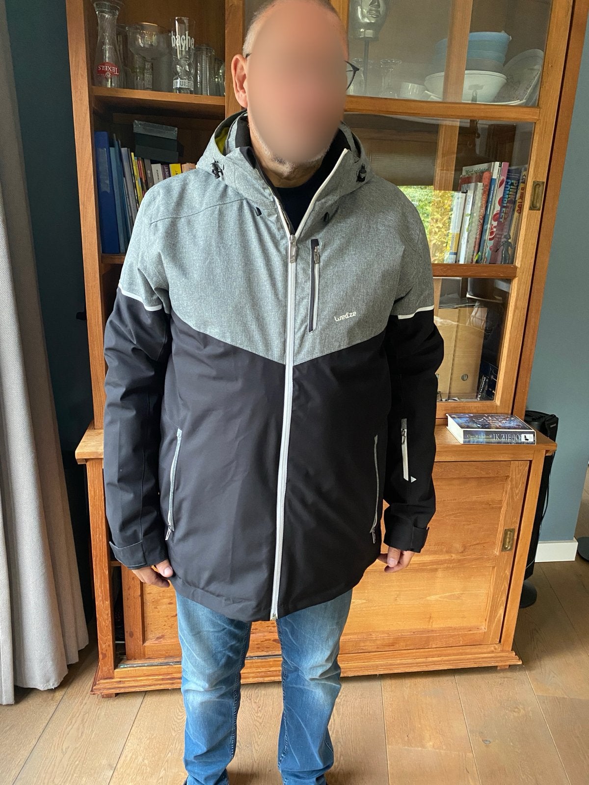 Decathlon ski-jack en skibroek, maat 58, Kleding | Heren, Ophalen of Verzenden, Zo goed als nieuw, Maat 56/58 (XL), Pak