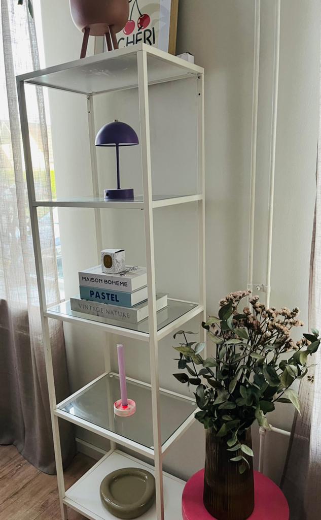 Ikea vitrinekast wit, Ophalen, 50 tot 100 cm, Zo goed als nieuw, Minimalistisch
