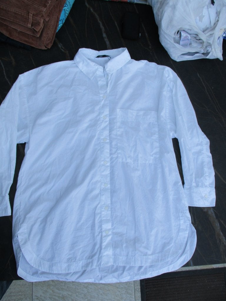 Zara blouse wit maat S lange mouwen, Ophalen of Verzenden, Maat 36 (S), Gedragen, Wit