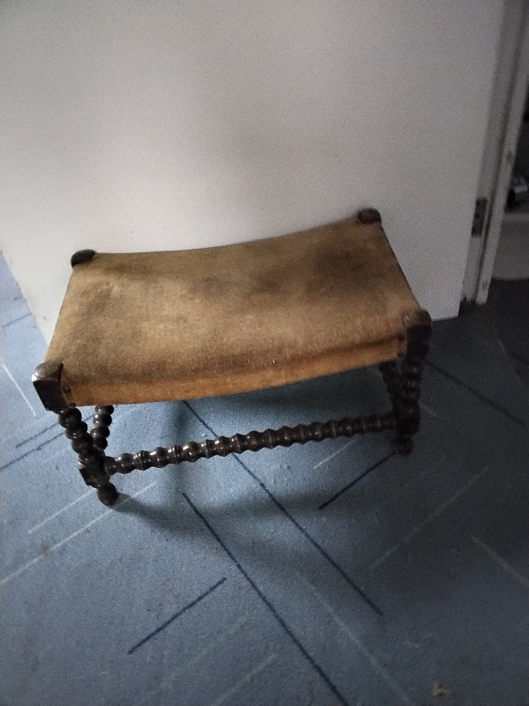 Oud voeten bankje, Antiek en Kunst, Ophalen