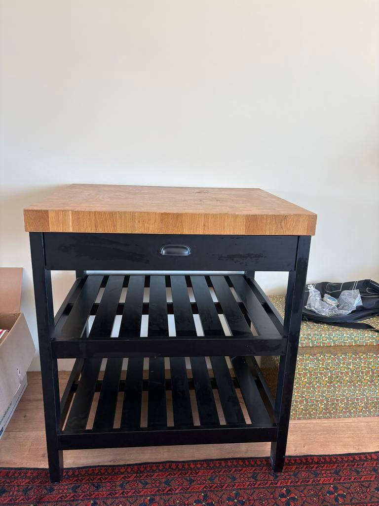 IKEA Vadholma Keukeneiland, Huis en Inrichting, Keuken | Keukenelementen, Zo goed als nieuw, Minder dan 100 cm, 25 tot 50 cm, 50 tot 100 cm