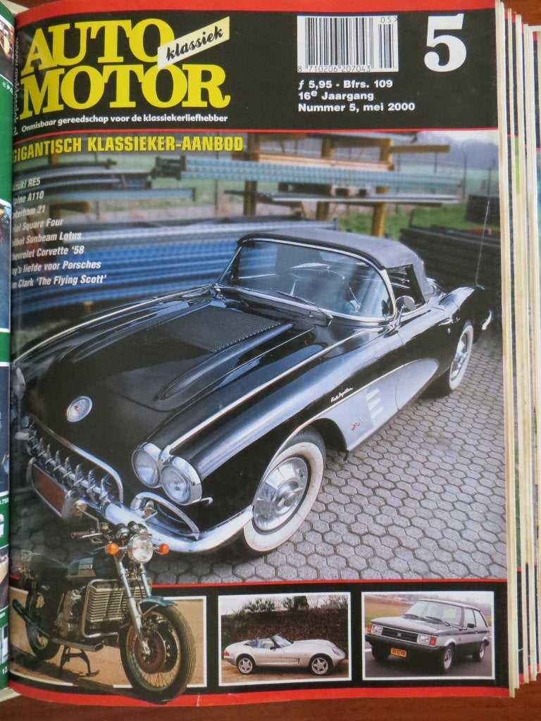 Auto Motor Klassiek 5 2000 Alpine A110, Caterham 21, Lotus, Ophalen of Verzenden, Nieuw, Chevrolet