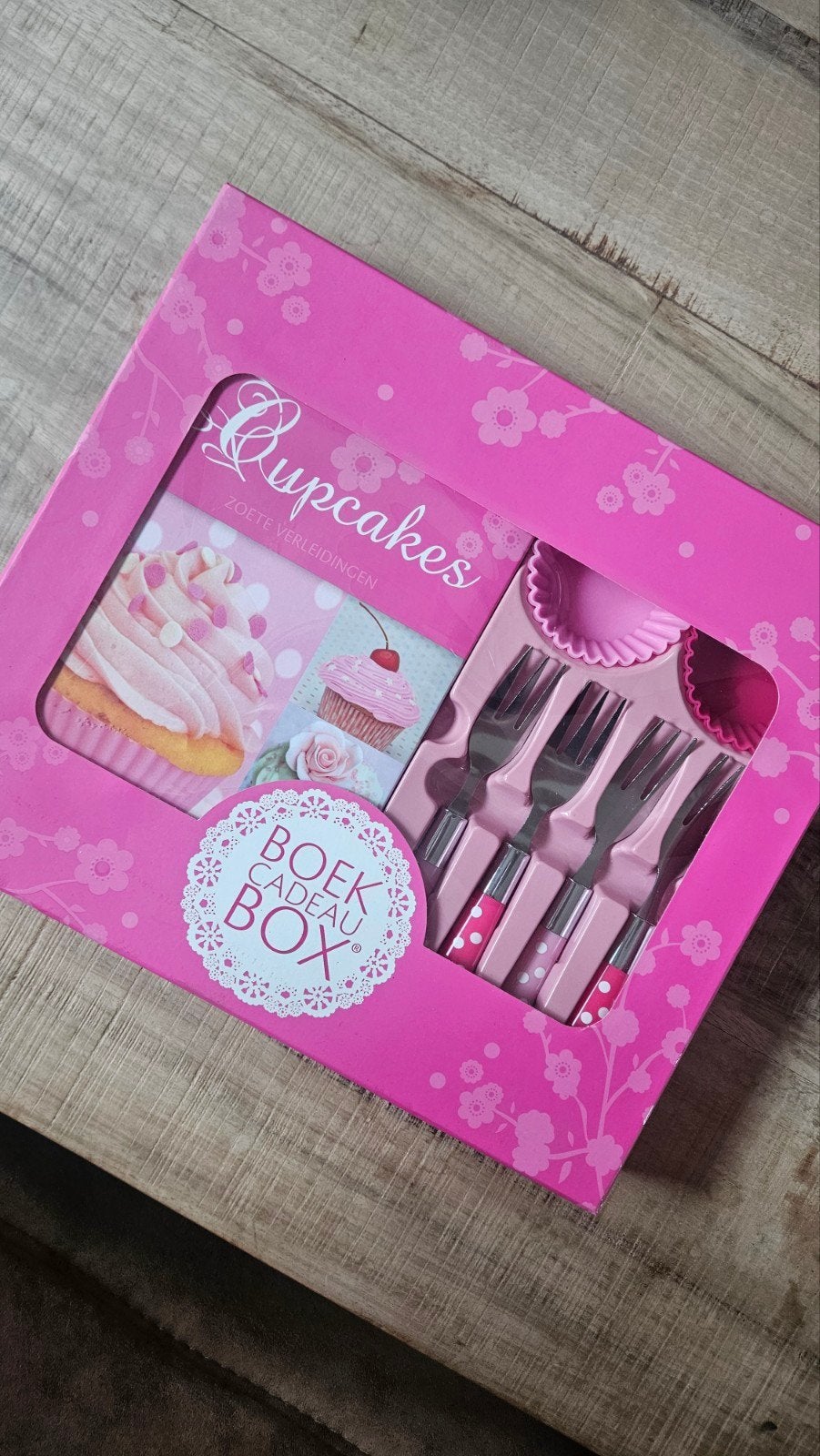 Cupcake cadeau box, Ophalen of Verzenden, Nieuw