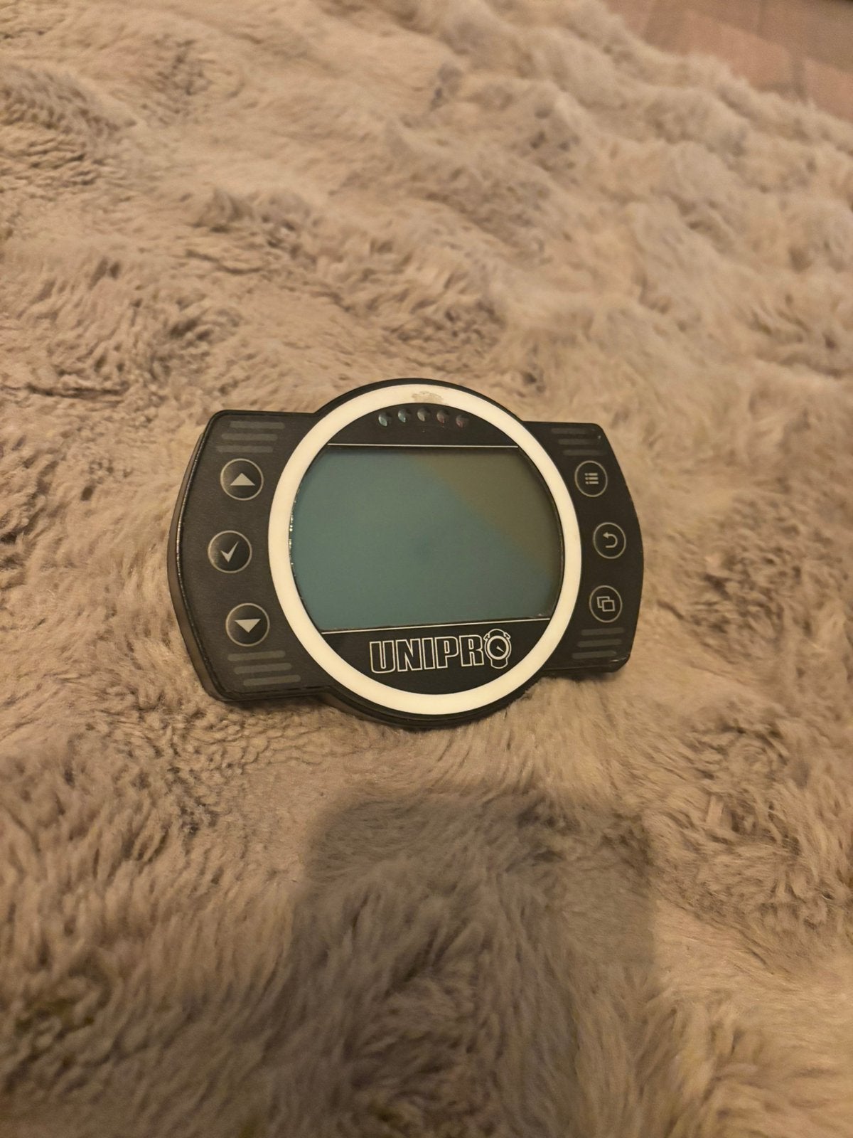 Uni pro 7006 laptimer met temperatuur- en rondetijdsensor, Ophalen of Verzenden, Gebruikt