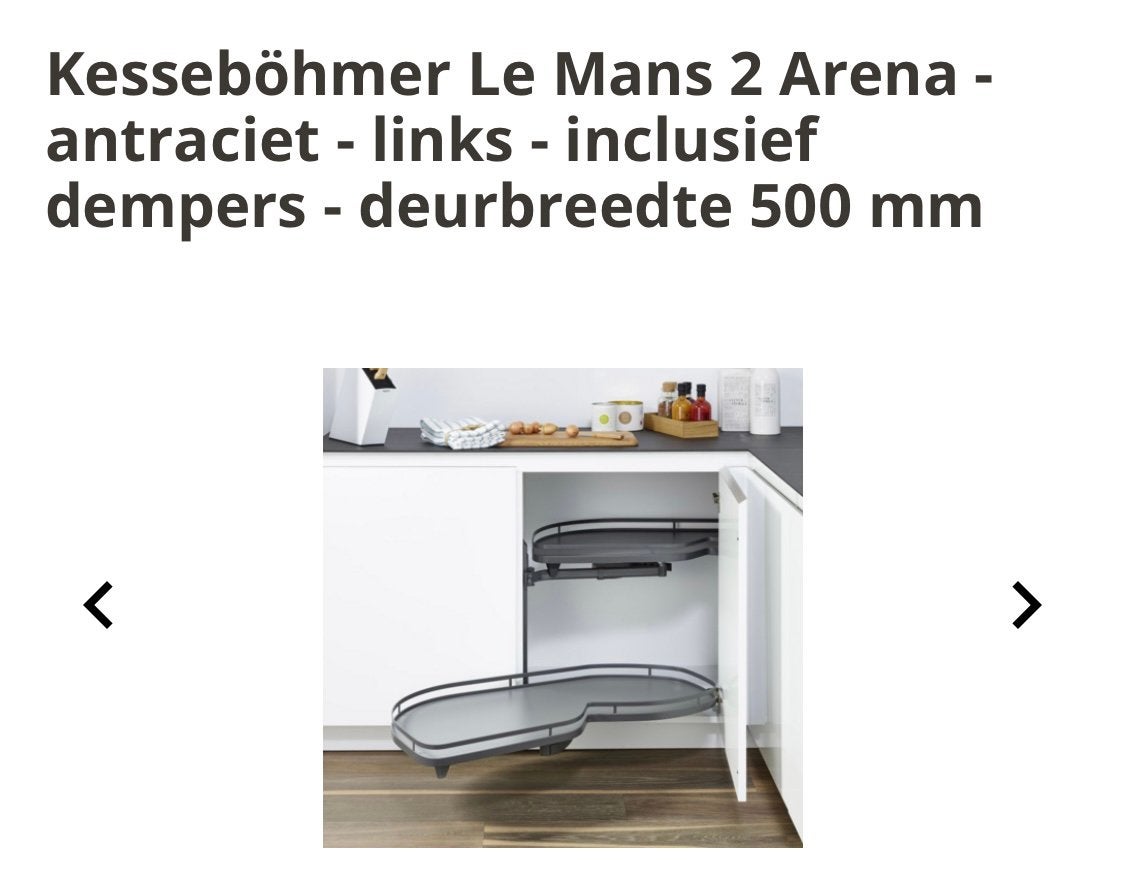 Kesseböhmer le mans 2 arena antraciet nieuw, Nieuw, Minder dan 100 cm, 50 tot 75 cm, 50 tot 100 cm