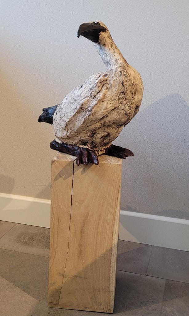 keramiek beeld/ Jan van Gent (opzij kijkend), Antiek en Kunst, Ophalen