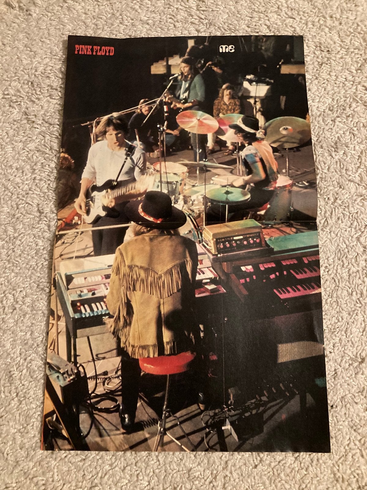 Poster A3 formaat PINK FLOYD, Ophalen of Verzenden, Zo goed als nieuw, A1 t/m A3, Muziek