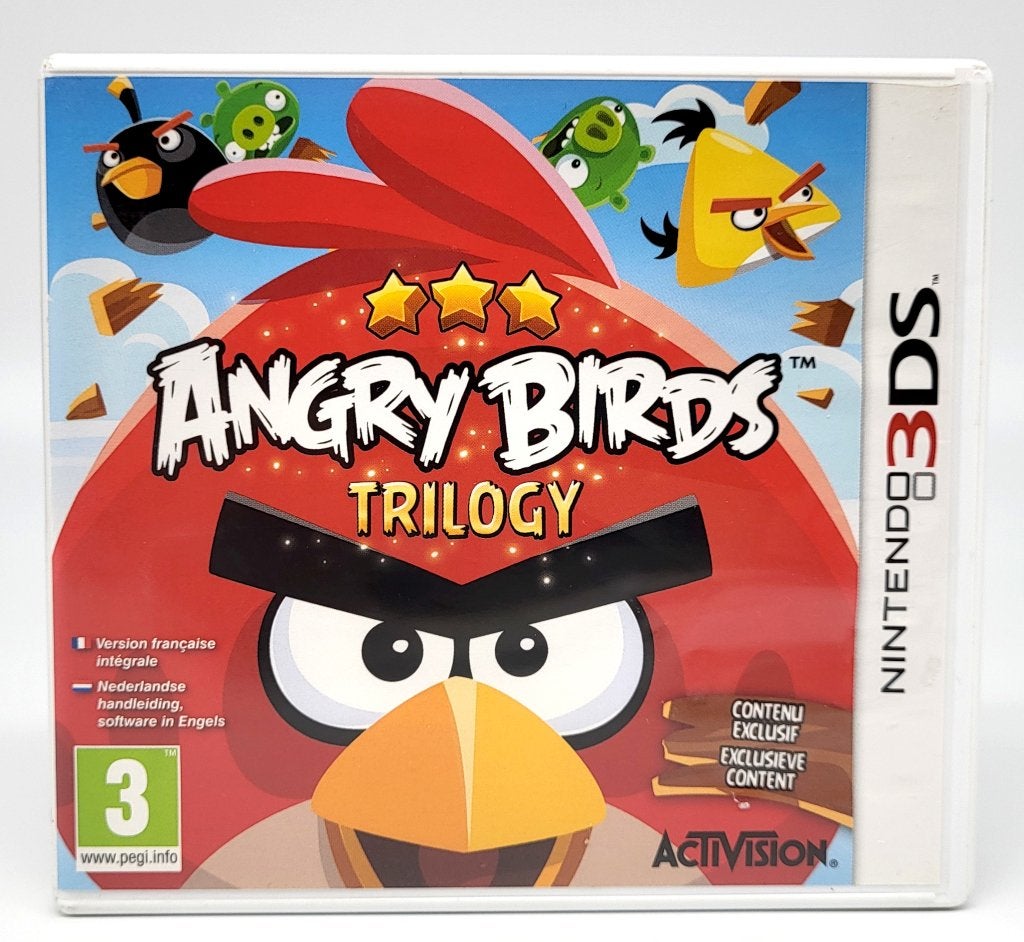 Angry Birds Trilogy - Nintendo 3DS - EUR, Avontuur en Actie, Gebruikt, Verzenden, 1 speler