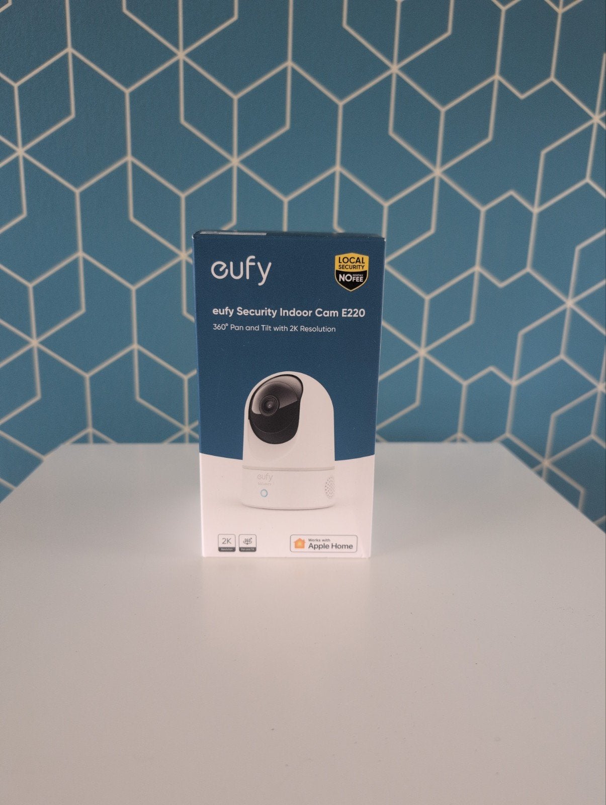Eufy Security Indoor Cam E220 2K Pan & Tilt Camera, Ophalen, Nieuw, Binnencamera