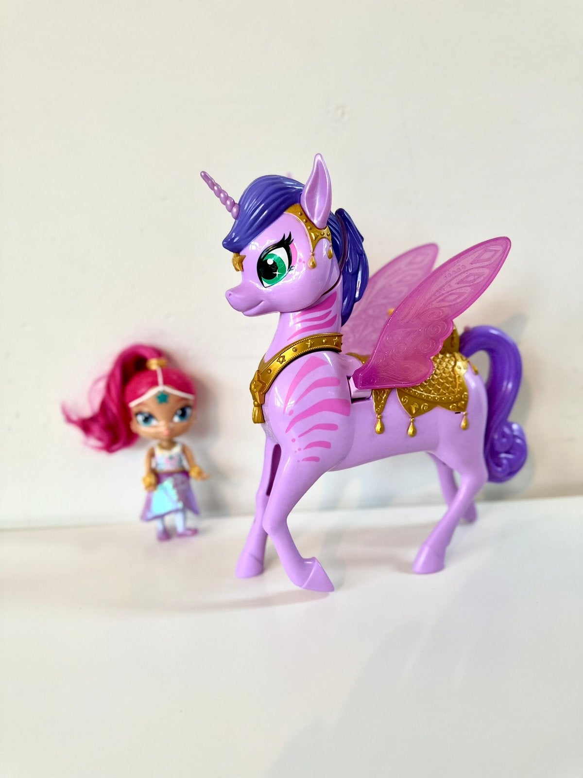 Shimmer & Shine - Shimmer met Magisch Paard (Fisher Price), Ophalen of Verzenden, Zo goed als nieuw