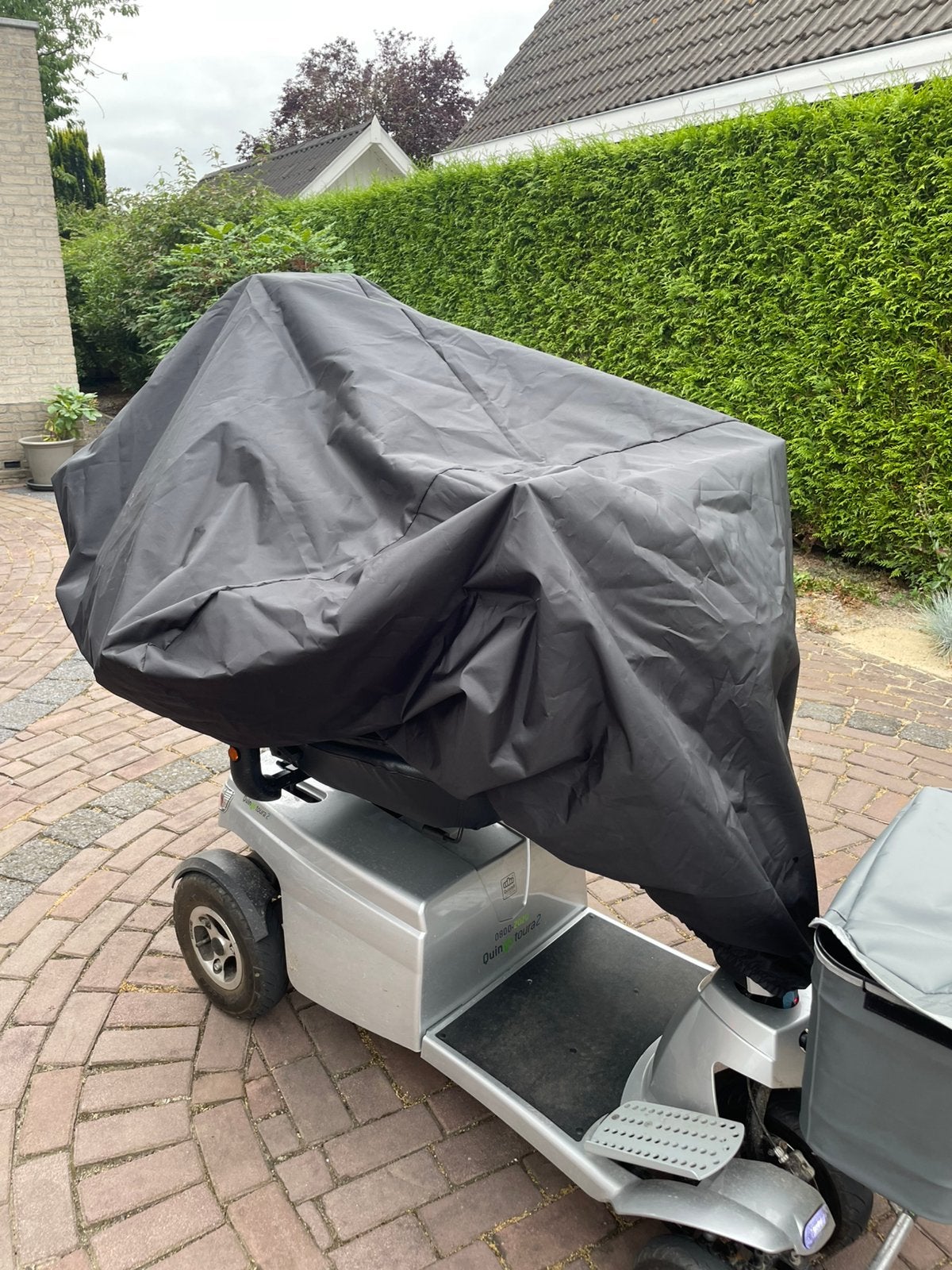 Beschermhoes voor scootmobiel zgan, Ophalen, Zo goed als nieuw