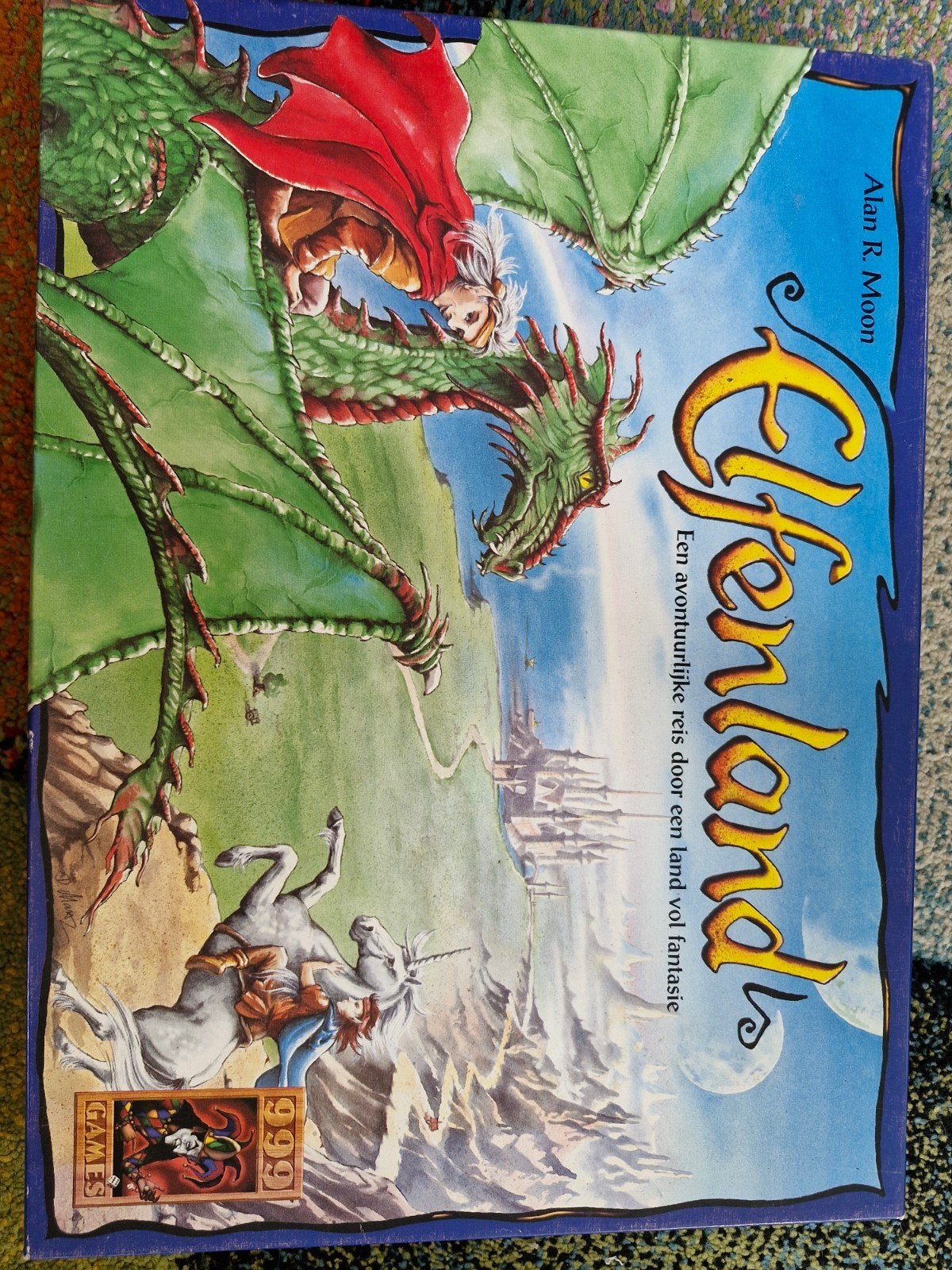 Elfenland bordspel - Een avontuurlijke reis, Drie of vier spelers, Ophalen of Verzenden, Gebruikt, 999 Games
