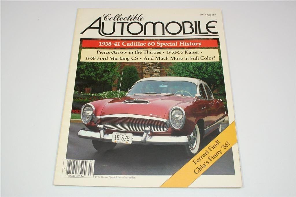 Vintage Automobile Tijdschrift 1985 — Cadillac 60 Special, Ophalen of Verzenden, Gelezen