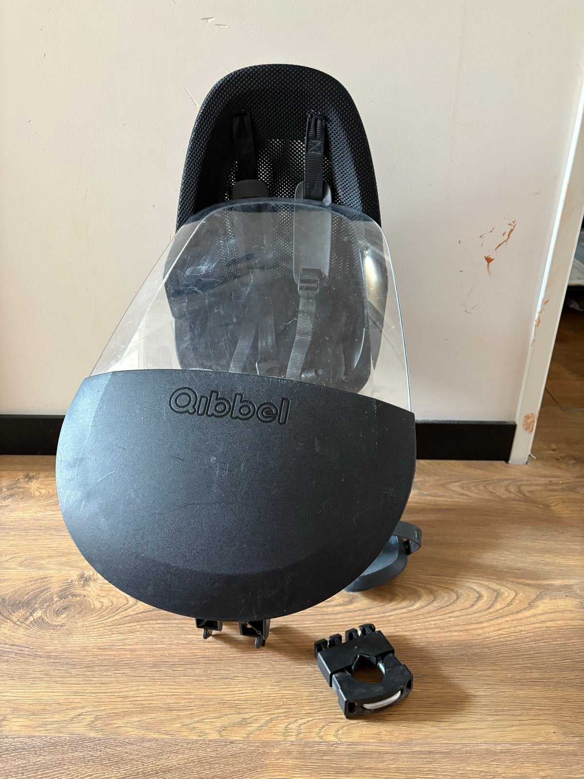 Qibbel voorzitje fatbike tot 15kg, Ophalen, 0 t/m 18 kg, Voorzitje, Gebruikt
