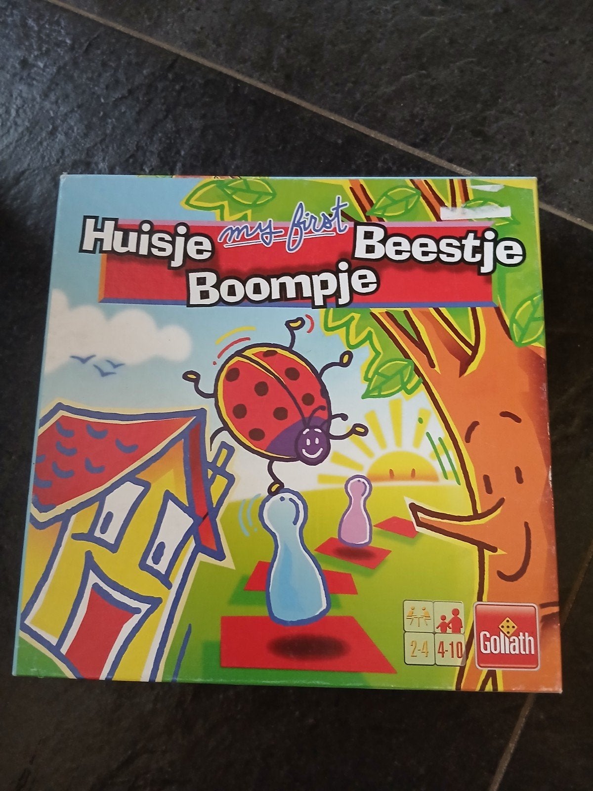 Huisje, Beestje, Boompie - Goliath bordspel, Hobby en Vrije tijd, Drie of vier spelers, Ophalen, Zo goed als nieuw, Goliath