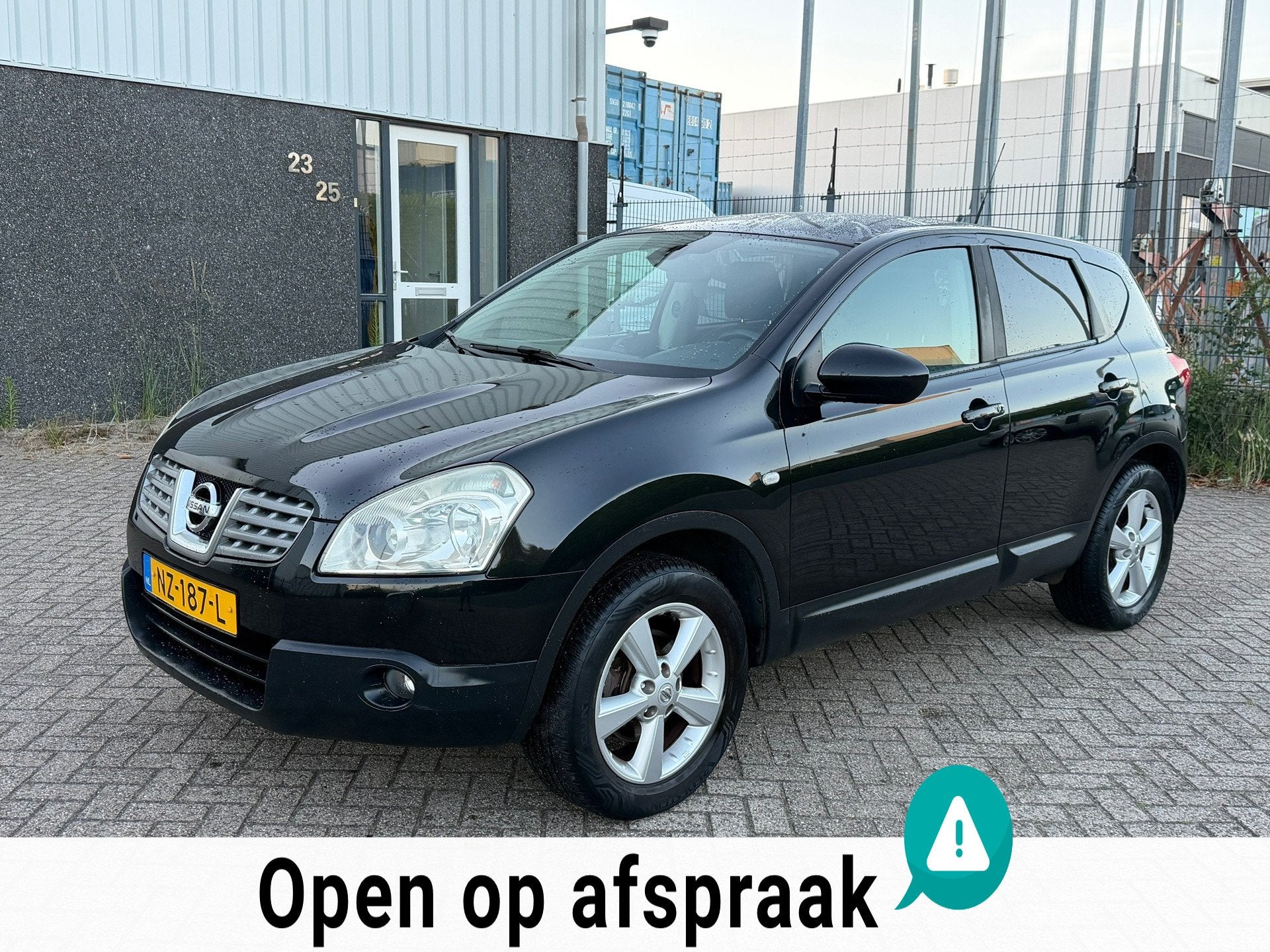 Nissan Qashqai 2.0 Tekna Panorama 2009 Leer, Auto's, Voorwielaandrijving, Gebruikt, 4 cilinders, Zwart
