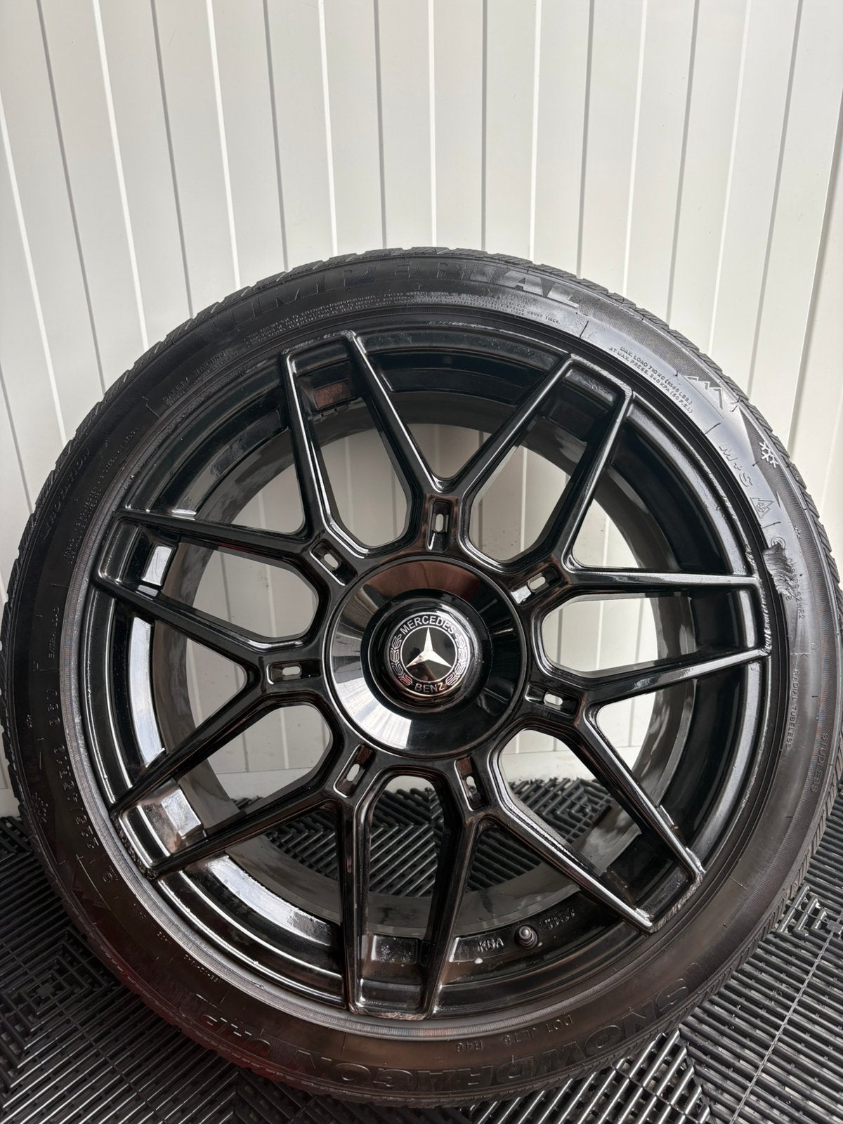 19 inch mercedes AMG velgen 5x112, Auto-onderdelen, Banden en Velgen, Velg(en), 235 mm, Zomerbanden, Ophalen