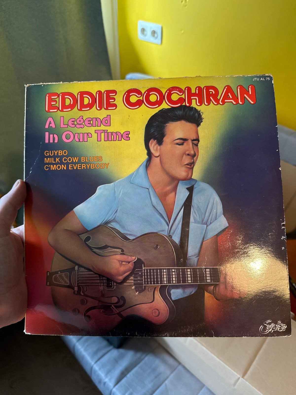 Eddie Cochran - A Legend In Our Time LP, LP, Rock, Gebruikt, Ophalen of Verzenden