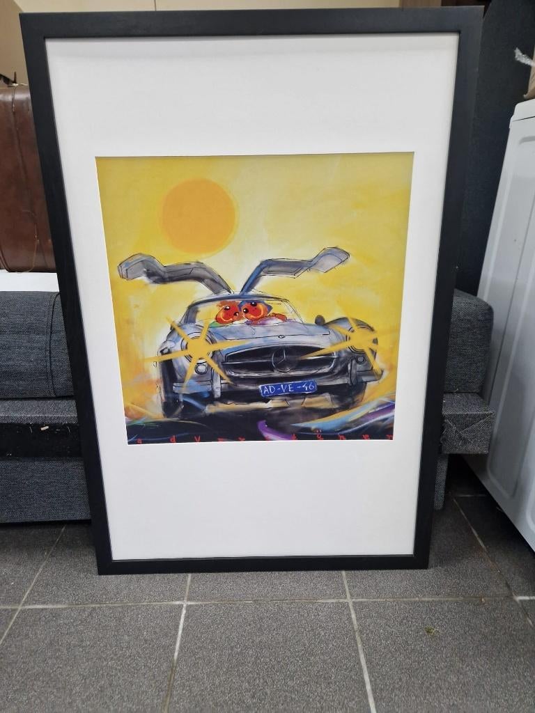 Ad Verstijnen, Ophalen of Verzenden, 75 cm of meer, 50 tot 75 cm, Print