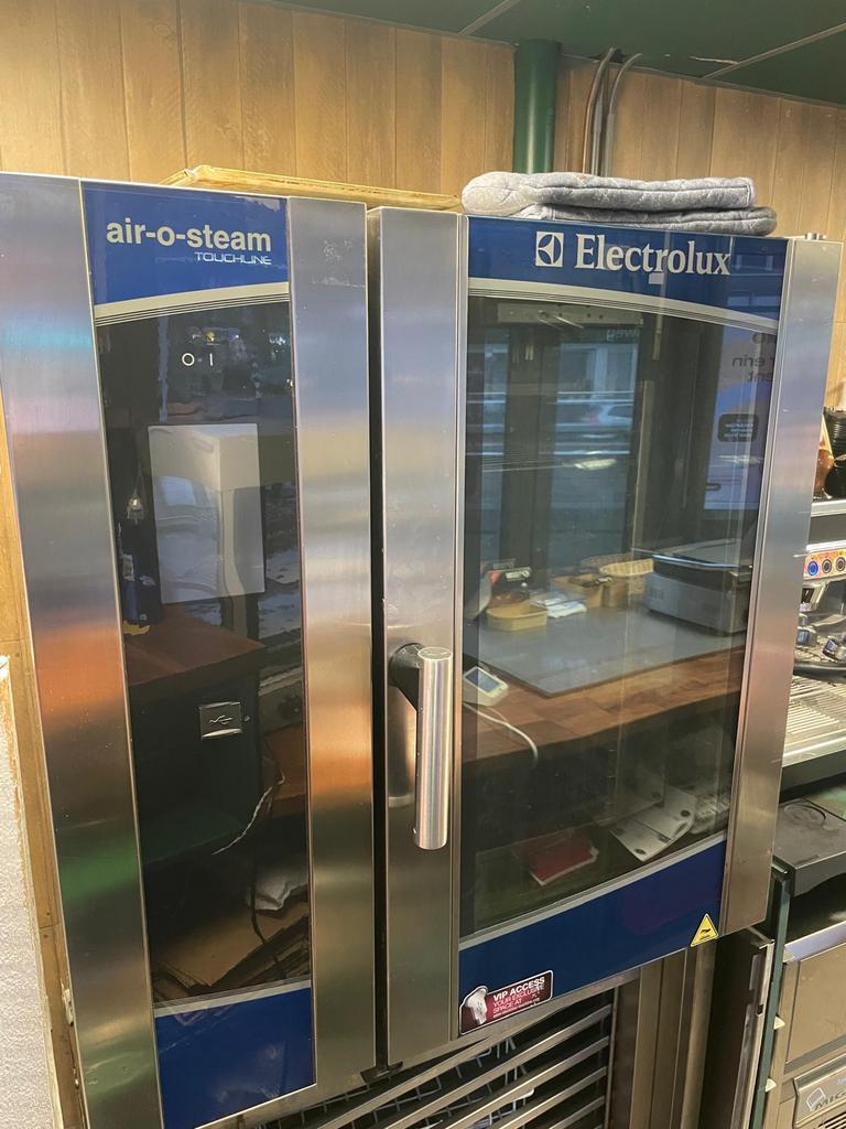 Professionele stoomoven / combi-oven – Air-O-Steam Touchline, Witgoed en Apparatuur, Ovens, Gebruikt, Vrijstaand, Oven, 60 cm of meer