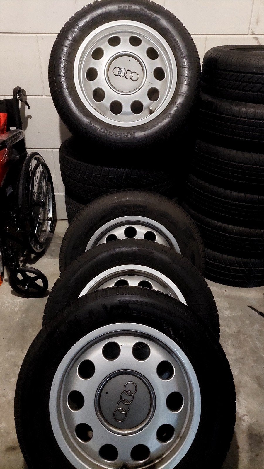 Diverse goede banden, Auto-onderdelen, Banden en Velgen, Ophalen, 15 inch, Winterbanden, Band(en)