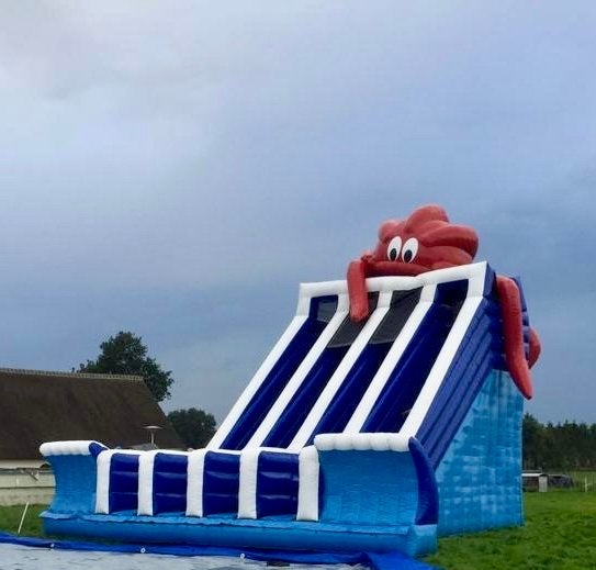 4 professionele Sidijk luchtkussens en rond kinderzwembad, Ophalen, Gebruikt