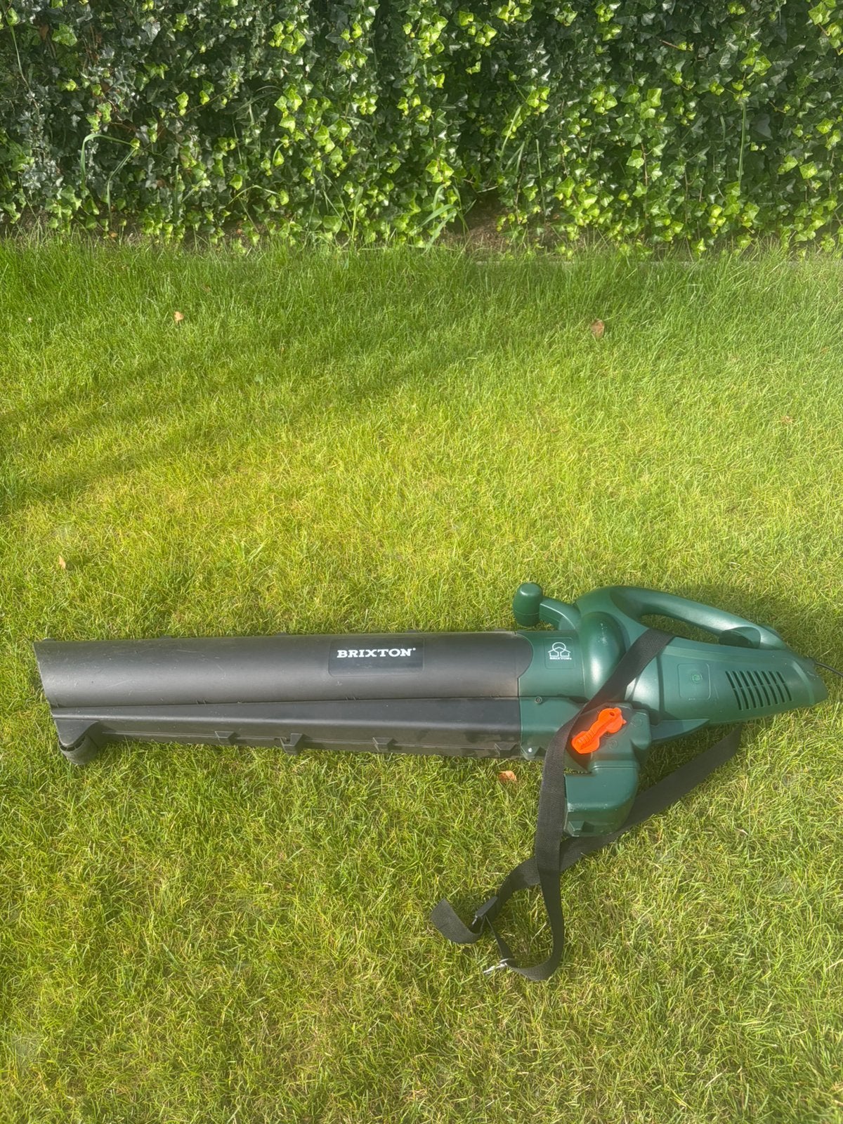 Krachtige Brixton bladblazer / zuiger, Tuin en Terras, Bladblazers, Ophalen, Gebruikt, Elektrisch, Met neuswiel