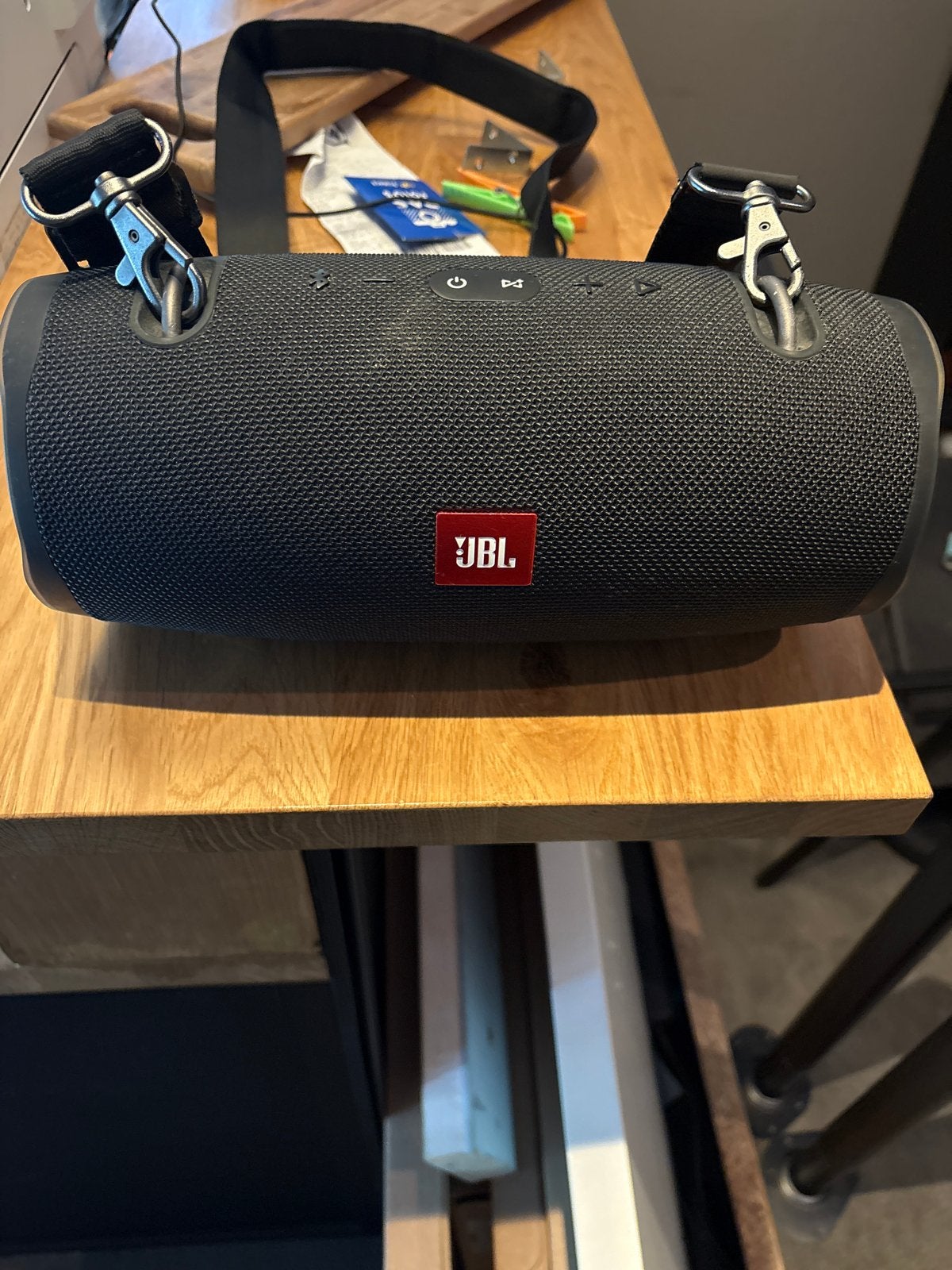 JBL Xtreme 2 met band en lader - Zwart, Audio, Tv en Foto, Luidsprekers, JBL, Ophalen of Verzenden, Zo goed als nieuw, Bluetooth