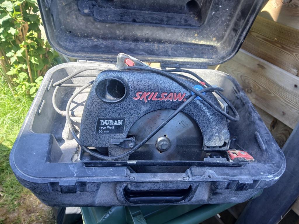 Skil cirkelzaag machine, Gebruikt, Cirkelzaag, Ophalen of Verzenden, 30 tot 70 mm