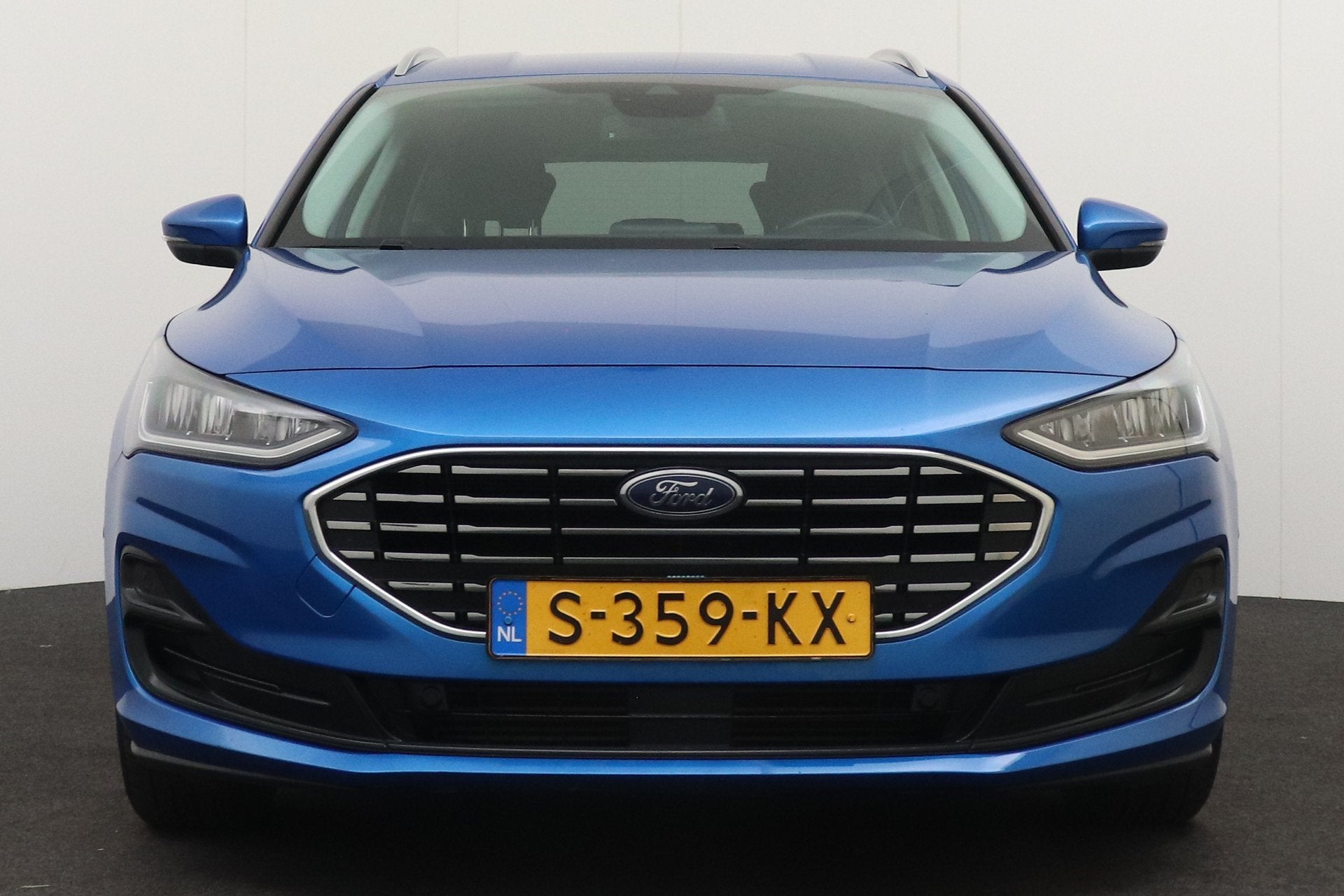 Ford FOCUS Wagon 1.0 124 PK Hybrid Titanium Style Head-Up Di, Auto's, Ford, Blauw, Origineel Nederlands, Handgeschakeld, 19 km/l
