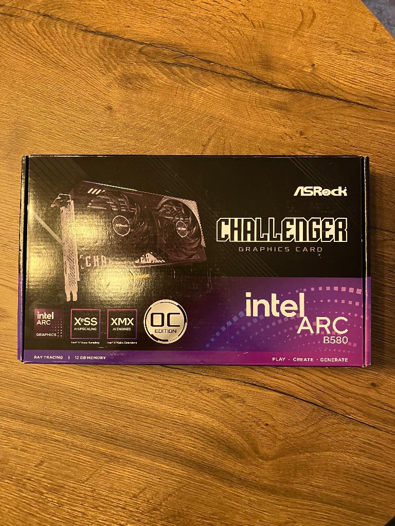 *NIEUW* Intel Arc B580 Challenger videokaart, Computers en Software, Videokaarten, GDDR6, PCI-Express 4, Nieuw, Ophalen of Verzenden