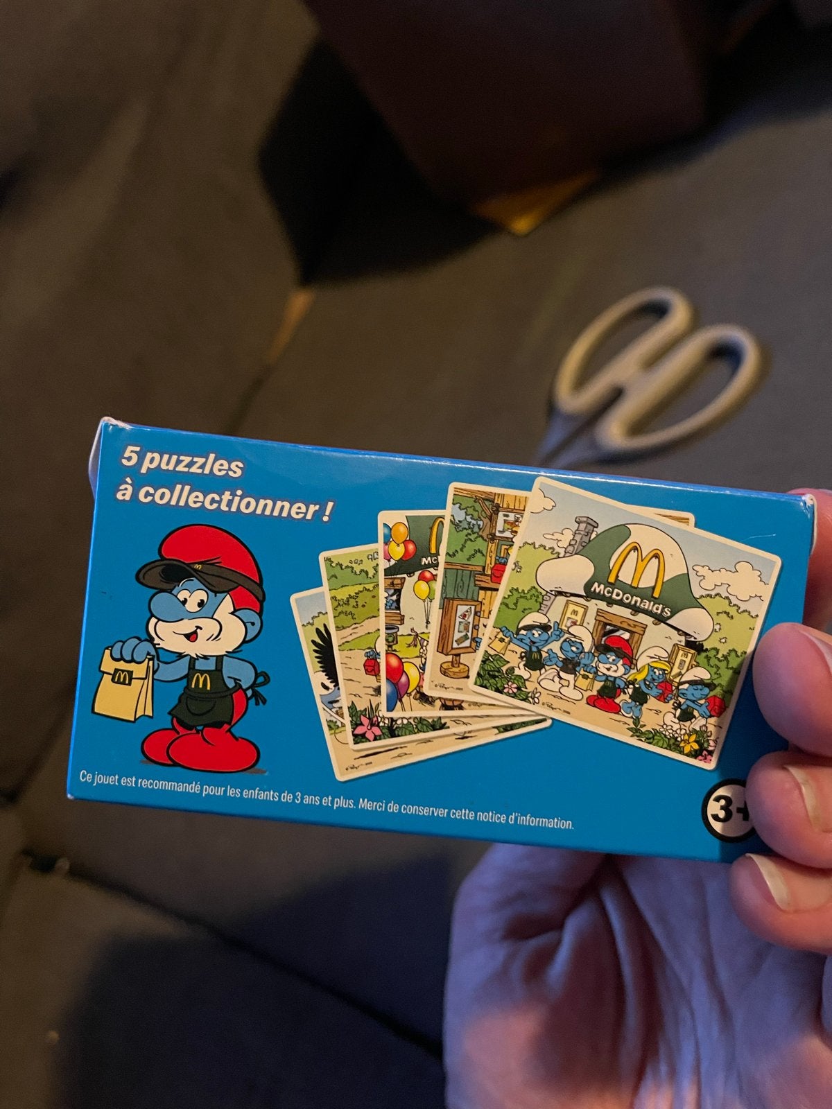 Smurfen McDonald's Puzzels - 5 Puzzels om te Verzamelen, Verzamelen, Smurfen, Ophalen of Verzenden, Nieuw, Verschillende Smurfen