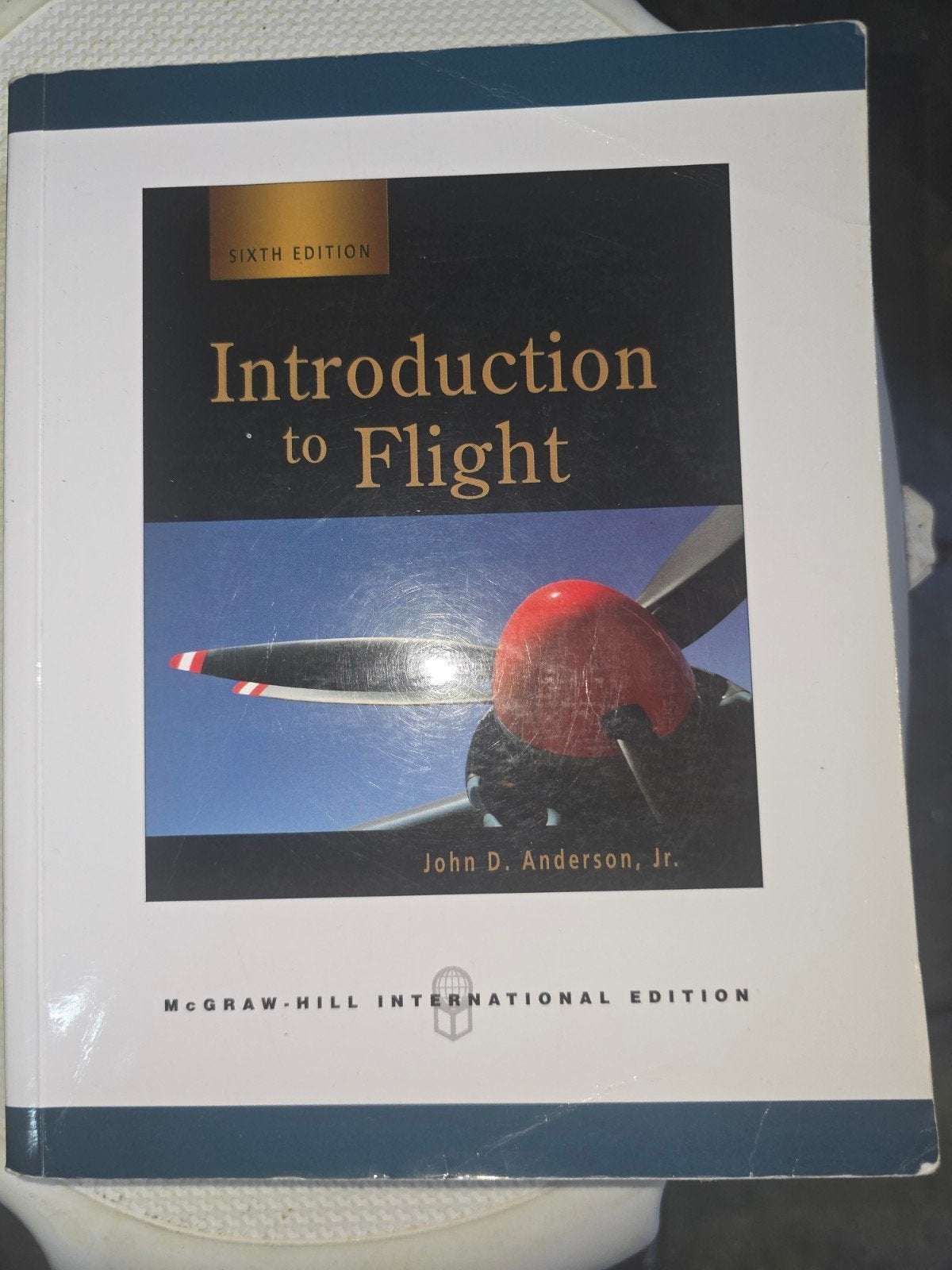 Introduction to Flight - John D. Anderson, Jr. (6e editie), Ophalen of Verzenden, Zo goed als nieuw, Anderson