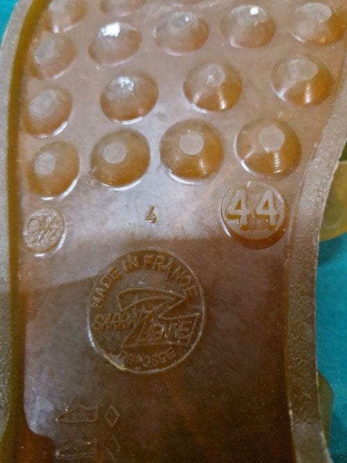 heren jelly sandalen sarra lenne maat 44, Ophalen of Verzenden, 'T Olde Gre-j, Info@toldegrej.nl, Endepoelstraat 20f Didam