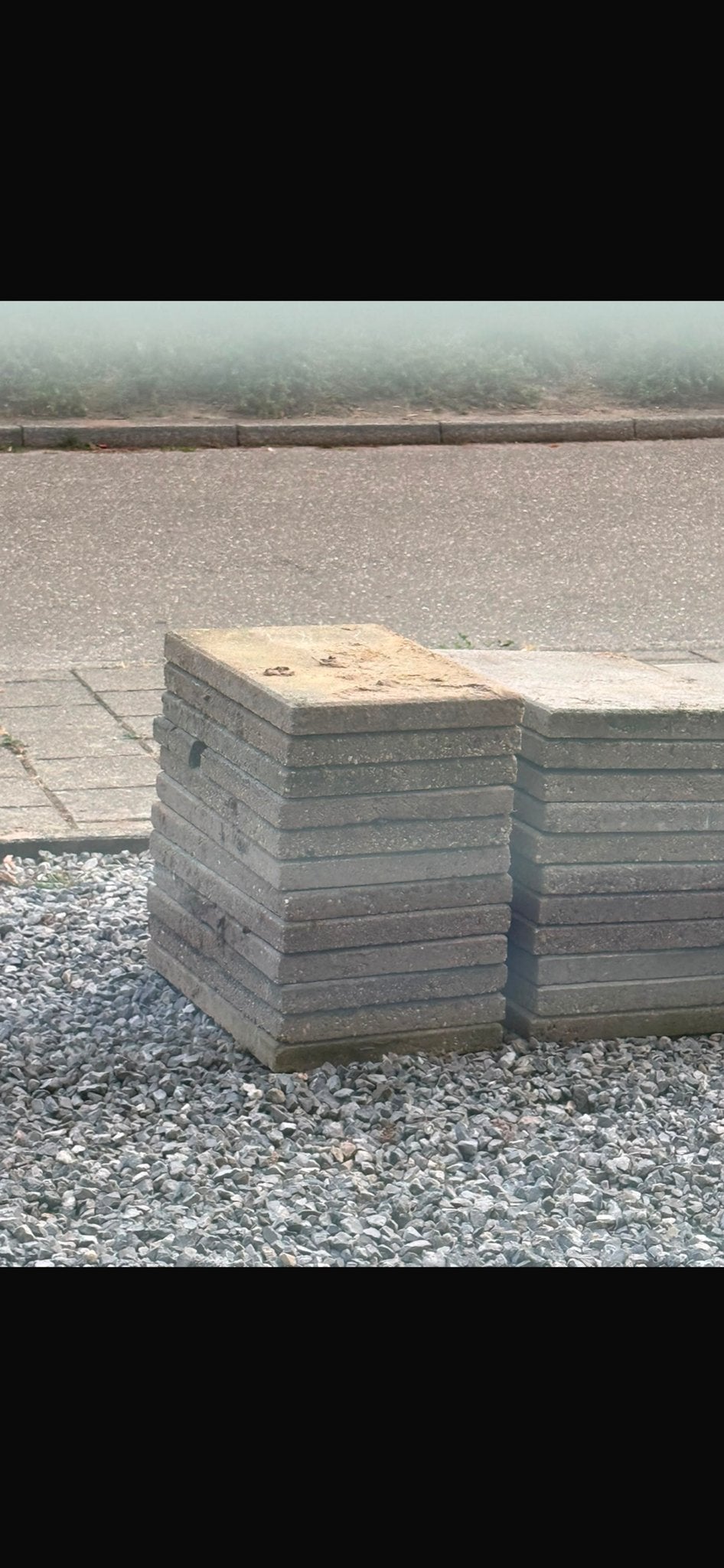 Gebruikte terrastegels - Ideaal voor tuin of oprit, Tuin en Terras, Ophalen, Gebruikt, 10 m² of meer, Beton