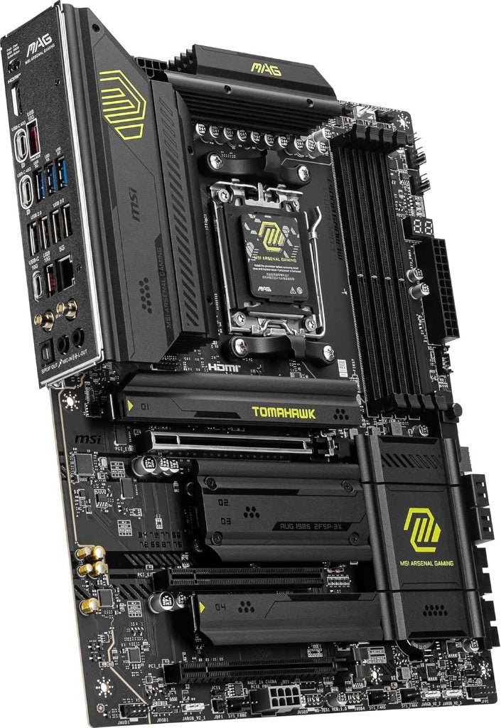 MSI MAG X870 TOMAHAWK WIFI Moederbord, Ophalen of Verzenden, Zo goed als nieuw, ATX, DDR5