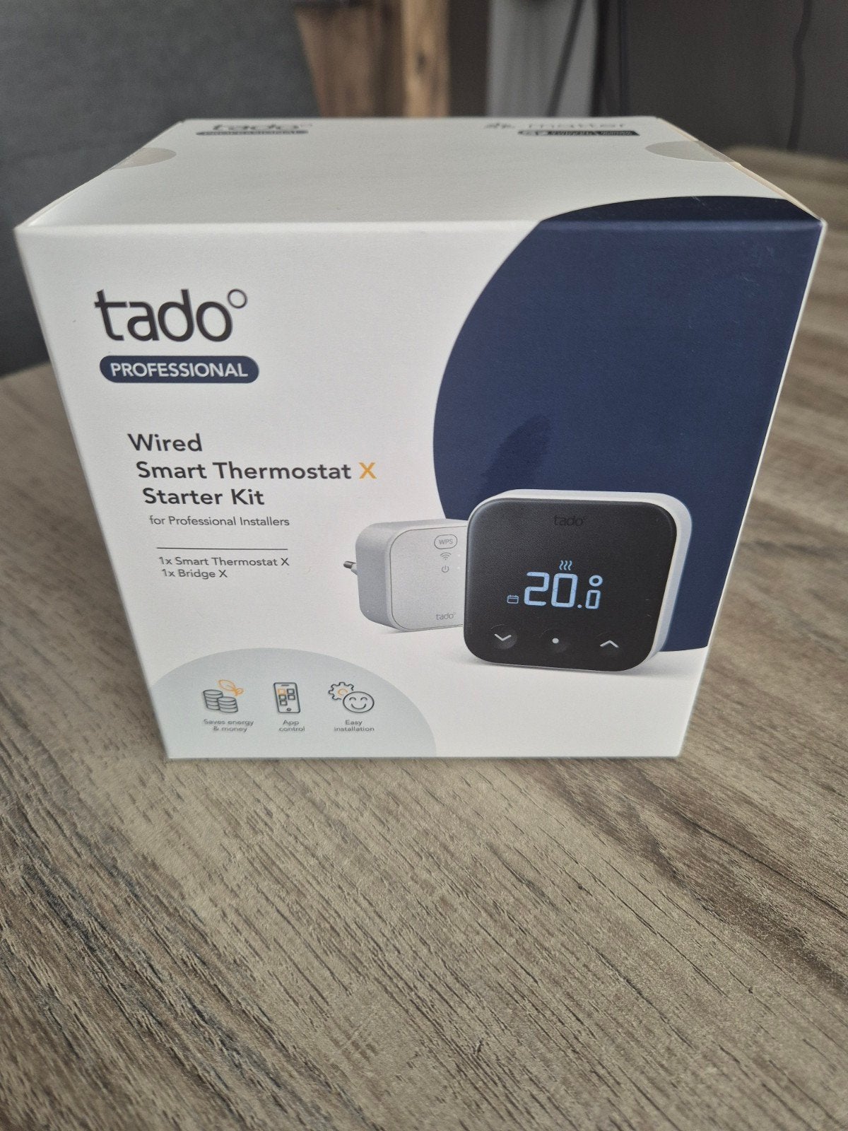 Tado Slimme Thermostaat X Starter Kit (Bedraad), Ophalen of Verzenden, Slimme thermostaat, Nieuw