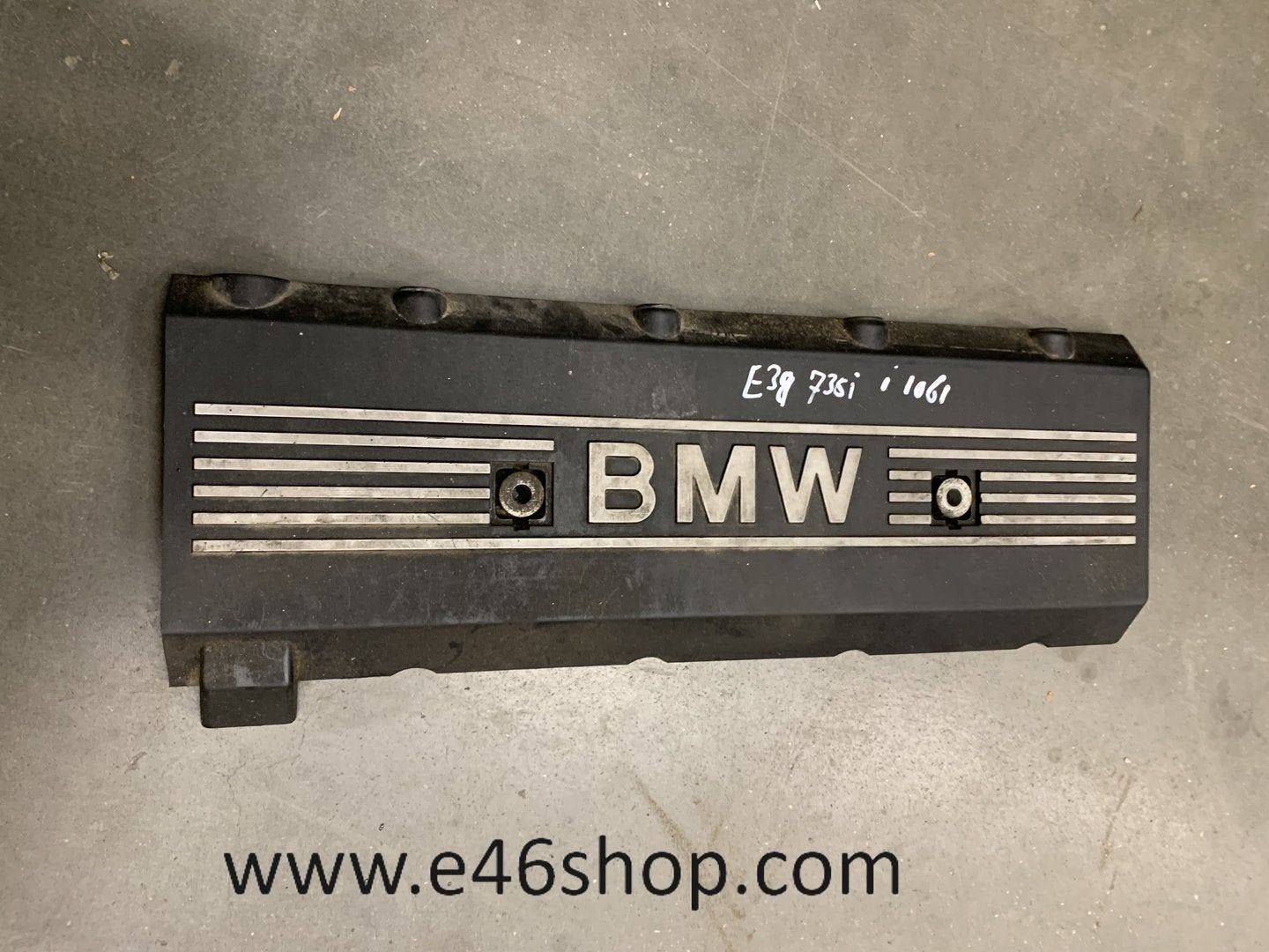 MOTOR AFDEKPLAAT BMW 7 SERIE E38 735i OE 1702857, Gebruikt, -, -, Ophalen of Verzenden