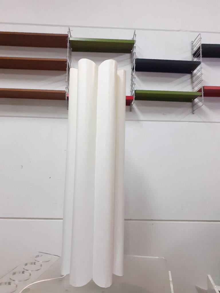 Ikea kunststof vloerlamp 100 x 30 cm retro jaren 70 design, Huis en Inrichting, Kunststof, Gebruikt, Ikea, 100 tot 150 cm