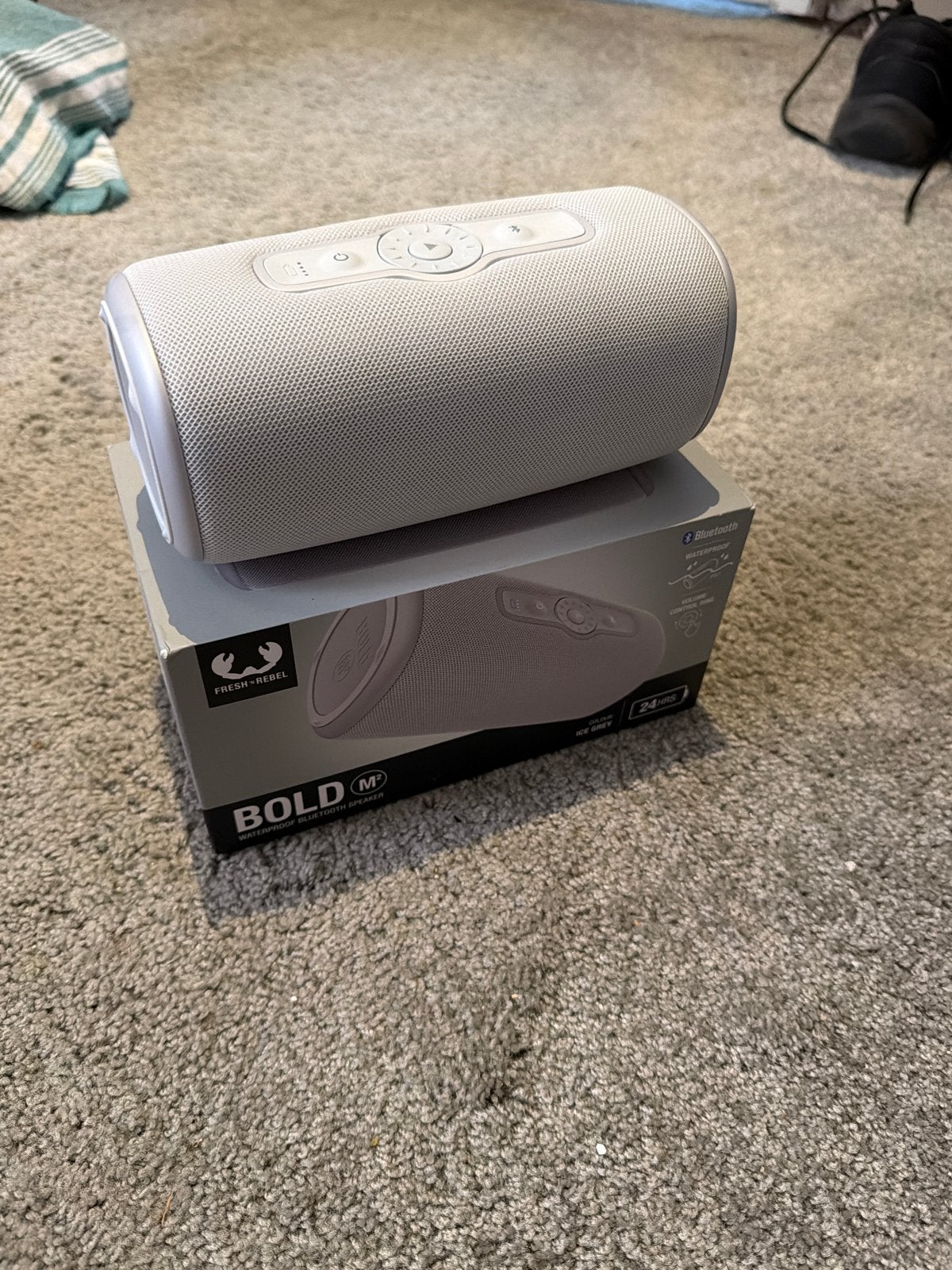 Fresh 'n Rebel Bold M Draagbare Bluetooth Speaker, Overige merken, Ophalen of Verzenden, Zo goed als nieuw, Draagbare speaker