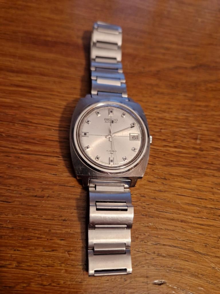 Vintage Seiko Kinetic horloge, Seiko, Ophalen of Verzenden, Seiko, Seiko