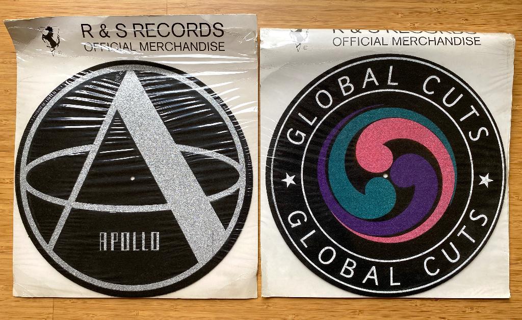 R&S slipmatten: Apollo & Global Cuts, 2 sets van 2 - NIEUW, Muziek en Instrumenten, Dj-sets en Draaitafels, Nieuw, Overige merken