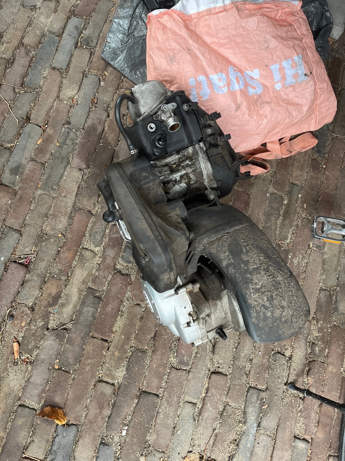 Vespa sprint motorblok iget 2019- Gebruikt, Fietsen en Brommers, Brommeronderdelen | Scooters, Ophalen, Gebruikt, Blok, Piaggio