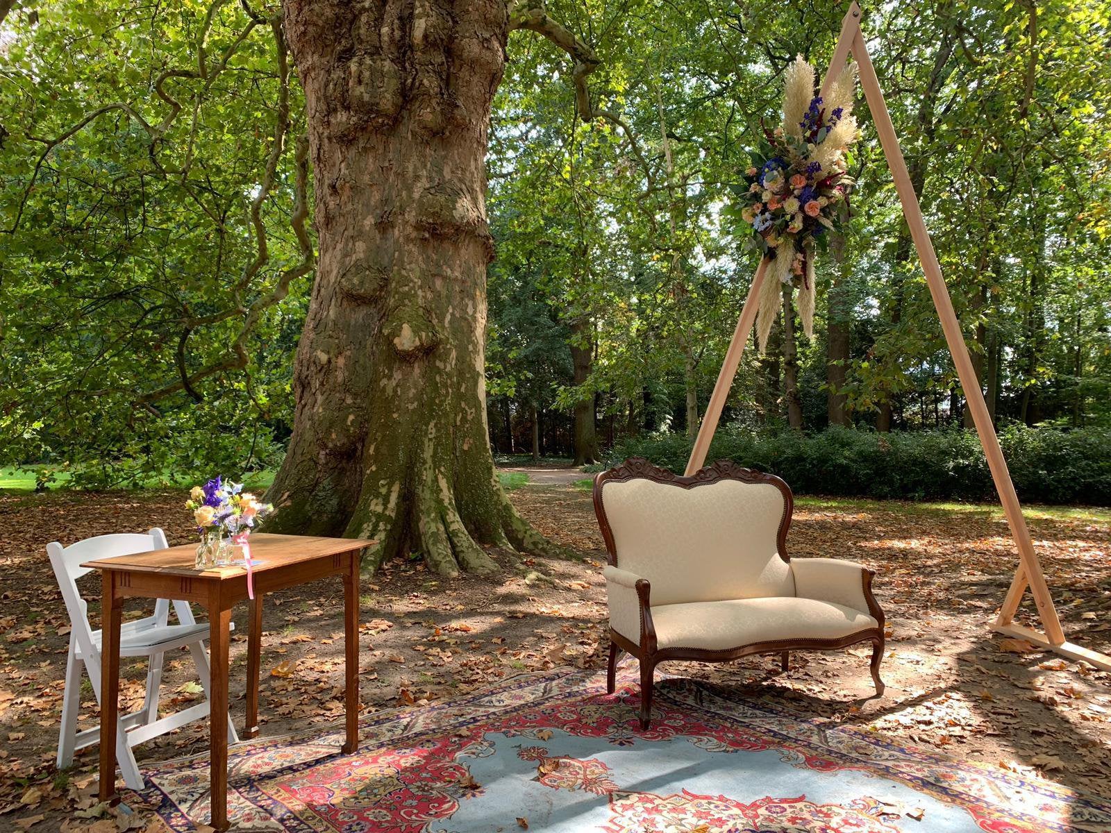 Houten backdrop voor bruiloft, Ophalen, Versiering, Geboorte of Huwelijk