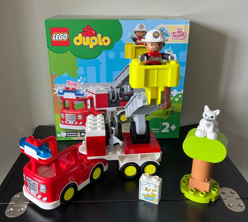DUPLO Town Brandweerauto 10969, Ophalen, Zo goed als nieuw, Duplo