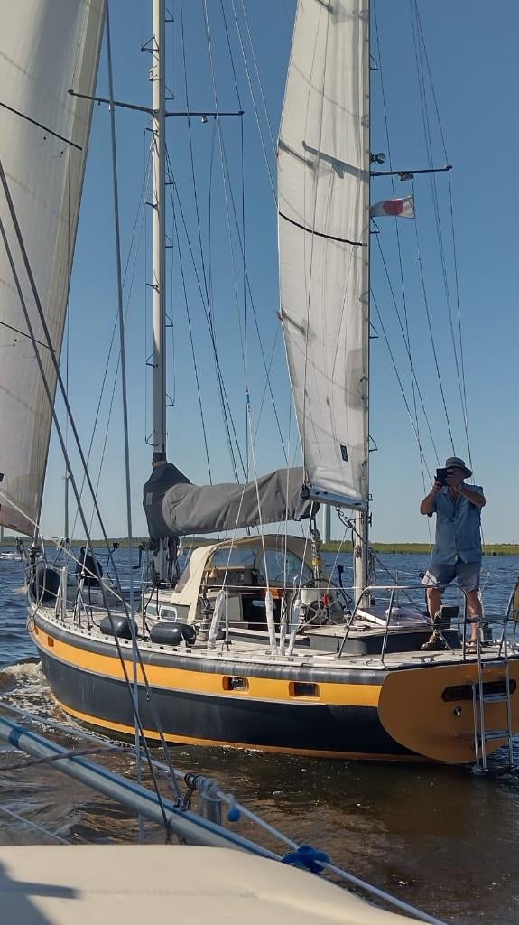 kajuitzeiljacht Carena 36 kets, Watersport en Boten, Ophalen, Gebruikt, Staal, Diesel