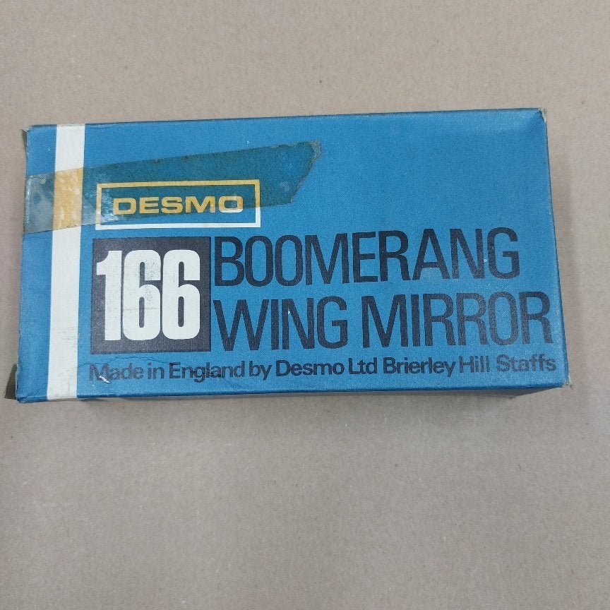 DESMO 166 Boomerang Wing Mirror - Nieuw in doos, Motoren, Ophalen of Verzenden, Nieuw