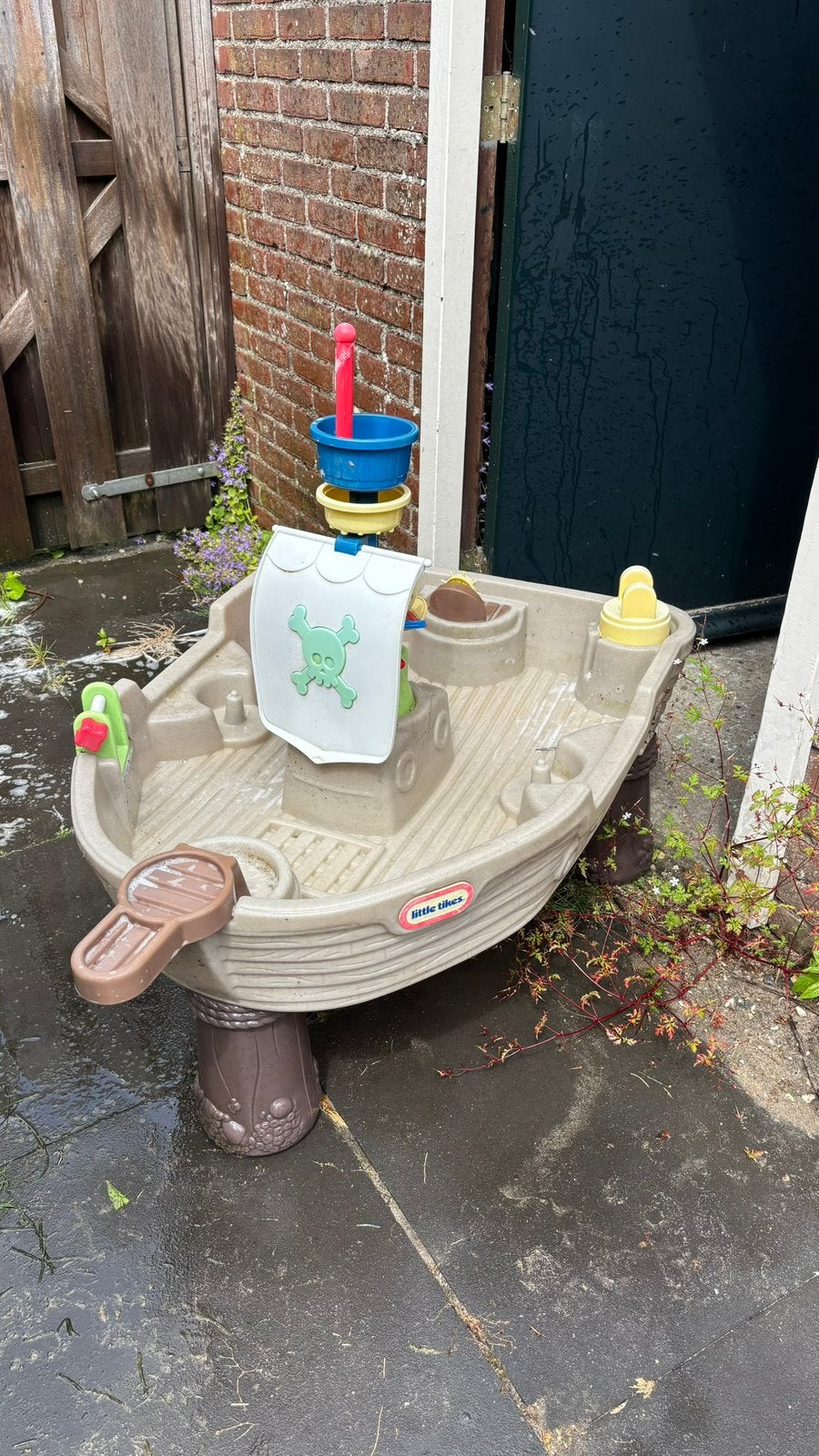 Watertafel Piratenschip Little Tikes, Kinderen en Baby's, Speelgoed | Buiten | Zandbakken, Ophalen, Gebruikt